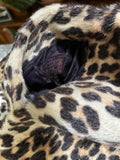 1960s Leopard print trapeze coat - Medium