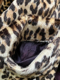 1960s Leopard print trapeze coat - Medium