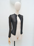 1930s Crocheted cardigan - Extra x Small