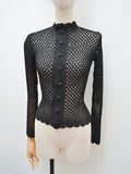 1930s Crocheted cardigan - Extra x Small