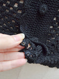 1930s Crocheted cardigan - Extra x Small
