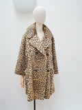 1950s 'Somali' leopard print coat - Large