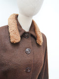 1930s Sheepskin collar jacket - Medium