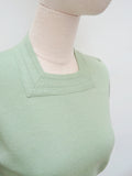 1950s Wolsey pure wool sweater top - Small