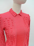 1970s Bobble knit sweater top - Extra small Small