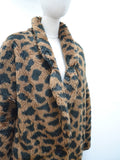 1980s Animal print jacket - Small Medium