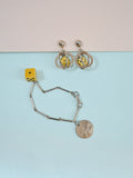 1940s Bakelite dice jewellery set