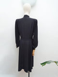 1940s 'Peasant Art Importing Co' embroidered dress - Large XL