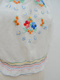 1930s 40s Hungarian blouse - Extra small