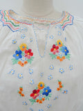 1930s 40s Hungarian blouse - Extra small