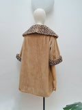 1950s Lord & Taylor trapeze coat - Small