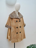 1950s Lord & Taylor trapeze coat - Small
