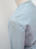 1970s Pastel leather jacket - Small