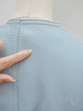 1970s Pastel leather jacket - Small