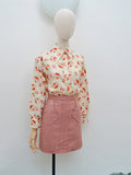 1970s Sailor print blouse - Small Medium