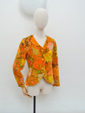 1970s Mister Robert velvet jacket - Medium Large
