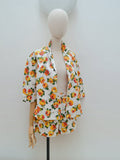 Early 1960s Laddies rose print set - Extra small