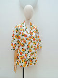 Early 1960s Laddies rose print set - Extra small
