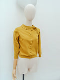 1960s Lambswool Braemar cardigan - Small