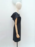 1950s Hardy Amies cowl back dress - Small