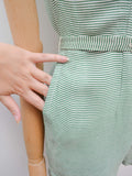 1940s Zip front romper - Extra X small