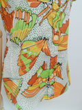 1970s Butterfly print shirt - Extra small