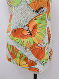 1970s Butterfly print shirt - Extra small