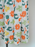 1930s Cotton printed shorts - Extra X small