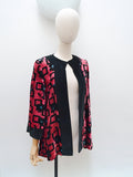 1970s London Mob velvet jacket - Extra small