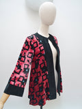 1970s London Mob velvet jacket - Extra small