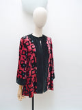 1970s London Mob velvet jacket - Extra small
