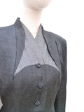 1940s Tailored two tone jacket - Medium