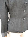 1940s Tailored two tone jacket - Medium