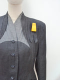 1940s Tailored two tone jacket - Medium