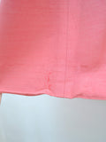 1950s Two tone pink longline jacket - Medium Large