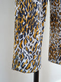 1950s 60s Animal print pants - Extra small to Small