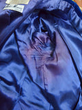 1950s Velvet skirt suit - small