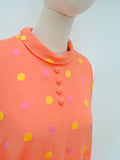 1960s Trapeze cut mini dress - Extra X small
