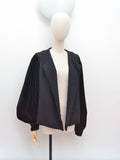 1920s 30s Wool & velvet jacket - Medium