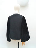1920s 30s Wool & velvet jacket - Medium