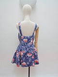1960s Printed playsuit - Large