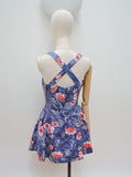 1960s Printed playsuit - Large