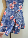 1960s Printed playsuit - Large
