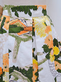 1950s Garden print Sportaville skirt - Small