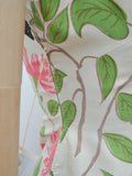 1960s Butterfly peony print silk cheongsam - Extra small