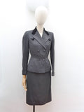 1950s Gerald Fisher skirt suit - Extra x small
