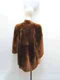 1940s Sheared sheepskin coat - Medium