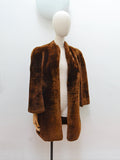 1940s Sheared sheepskin coat - Medium