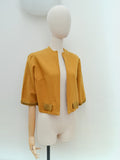 1950s Woollen bolero jacket - Large