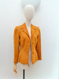 1940s Suede tailored jacket - Extra small